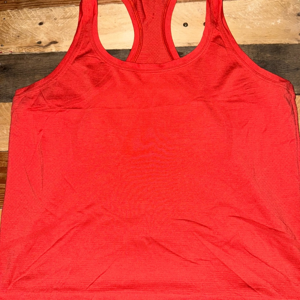 Lululemon Athletica Vibrant Red Tank Top
